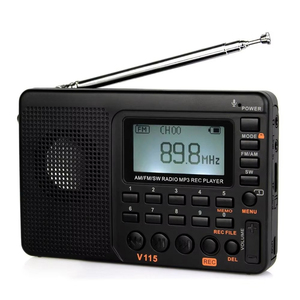 Reproductor MP3 en Inglés y Español, Radio Portátil AM FM SW con Batería de 1000 mAh - Product Image 6