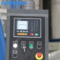 Cintreuse manuelle Boduan 6 mm 100t 3200mm 3000mm – Presse plieuse horizontale pour tôles d'acier