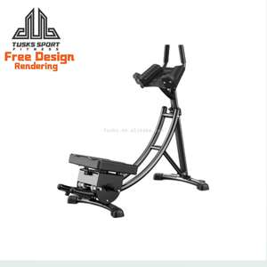 Belle taille exercice <span class=keywords><strong>appareil</strong></span> d'entraînement musculaire équipement de Fitness-montagnes russes pliantes Machine abdominale verticale <span class=keywords><strong>poids</strong></span> de câble - Product Image 1