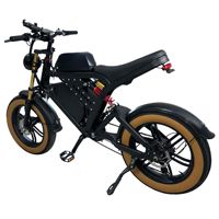 Moto électrique à disque avec moteur central sans balais de 1000 W, vélo de montagne de plage, batterie au lithium, pneus larges, neige, export transfrontalier