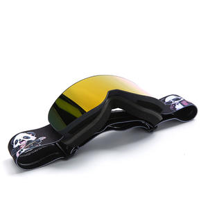 ฟิล์มกันฝ้าแบบเต็มหน้าสำหรับแว่นตาสกีแบบสองชั้น ป้องกันลม กันกระสุน สายรัดลายแพนด้า แว่นตาสกี - Product Image 3