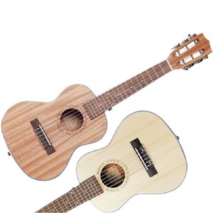 Venta caliente 6 cuerdas <span class=keywords><strong>Guitalele</strong></span> Top Pick 28 pulgadas Ideal principiantes entusiastas de la música personalizado - Product Image 4