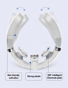 Masajeador <span class=keywords><strong>Cervical</strong></span> y de Cuello 4D con 9 Modos, Pulsaciones EMS, Amasamiento, Golpeteo y Compresa Caliente, Inalámbrico, Alimentado por USB - Product Image 2