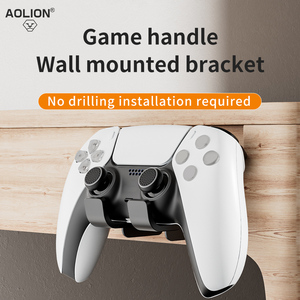 AOLION Universal Wall Mount حامل لنيتنيدو للتبديل لـ <span class=keywords><strong>PS5</strong></span> لـ Xbox واحد ألوان متدرجة بالأبيض والأسود - Product Image 2