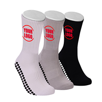 Chaussettes antidérapantes de sport de performance Chaussettes athlétiques de football pour hommes Chaussettes de football antidérapantes pour enfants