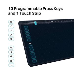 Huion — tablette graphique <span class=keywords><strong>HS611</strong></span> amateur de musique, avec stylet électronique, surface pour dessin numérique, écriture, original - Product Image 4