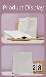 Vendita diretta in fabbrica una libbra otto cubo otto cerniera laterale Self-Standing per i chicchi di caffè frutta frutta conservata foglie di tè <span class=keywords><strong>zucchero</strong></span> - Product Image 3