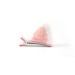Plush Cat Ear Hair <b>Clip</b> 12 Cm For Children Daily Use - Product Image 5