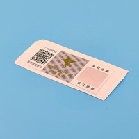 Étiquette autocollante 3D nano micro optique en PET durable personnalisée, hologramme transparent anti-contrefaçon, feuille lenticulaire pour huile essentielle