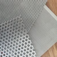 Tôle perforée galvanisée à chaud, maille perforée en acier inoxydable pour protection de machines et écrans filtrants industriels