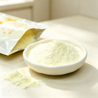 Poudre de cantaloup concentrée séchée par pulvérisation de qualité alimentaire, pure et naturelle, en gros, poudre de jus de melon Hami instantanée de haute qualité