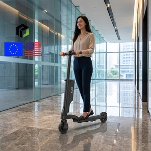 Patinete Eléctrico Plegable Tipo Mochila, Motor sin Escobillas de 350W, Impermeable, Aleación de Aluminio, Batería Extraíble, Súper Ligero - Product Image 1