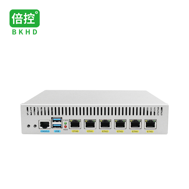 BKHD Factory Direct 9 Inch Firewall Appliance Soft Routing 6*Lan 1G/2.5G Intel Core I7-3610QM 4 Cores 8 Threads Pfsense