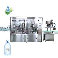 Prix d'usine – Machine de mise en bouteille d'eau monobloc 1000 bph 3-10 L pour ligne de production d'eau potable