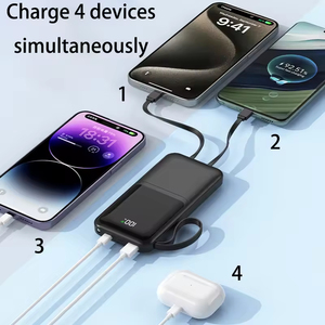แบตเตอรี่สำรองแบบชาร์จเร็ว 20000mAh 22.5W  ชนิด Li-Polymer  พร้อมพอร์ต USB คู่ และพอร์ต Type-C สำหรับการเดินทางเพื่อธุรกิจ - Product Image 6
