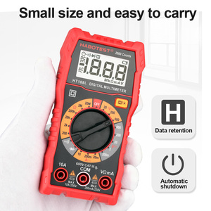 Grande Tela LCD Backlight <span class=keywords><strong>Display</strong></span> Multímetro Digital Inteligente 2000 Contagens True <span class=keywords><strong>RMS</strong></span> Manual Range Multímetro Tester - Product Image 2