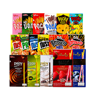 Entrega Mundial, 39g, Barritas y Palitos de Galleta Pocky Rellenos de Crema de Chocolate Dulce Sin Azúcar Importados de Tailandia en Bolsa - Product Image 4