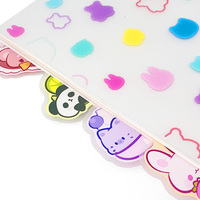 Nouveau carnet A5 personnalisé, imperméable, transparent, écologique, avec couverture en cuir imprimée, organiseur rechargeable à anneaux