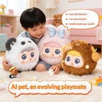 Jouet en peluche interactif intelligent AI pour adolescents et adultes, avec commande vocale, racontant des histoires, cadeau éducatif
