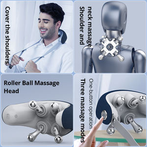 Prodotti per il massaggio del collo 2024 Cordless schiena collo spalla massaggiatore collo quotidiano sollievo elettrico Shiatsu macchina per massaggio per digitopressione - Product Image 3