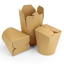 Cajas de Papel Kraft para Comida para Llevar, Cajas de Embalaje Desechables Personalizadas, Cajas para Pollo Frito, Cajas de Papel Antigrasa para Aperitivos y Barbacoa - Product Image 2