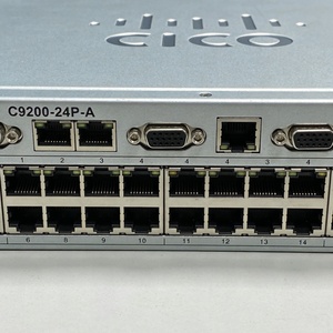 C9200-24P-A New Cisco <b>Catalyst</b> 9200 24 Port Layer 3 Routing 4 Gigabit SFP Enterprise POE Network Switch C9200-24P-A - Product Image 2