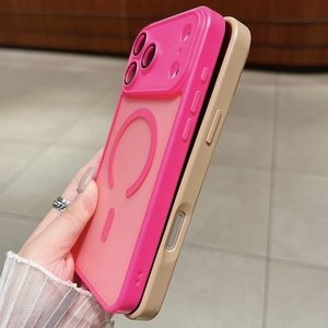 เคสโทรศัพท์มือถือแบบด้านสีธุรกิจ  แม่เหล็กติดแน่น สำหรับ iPhone 17 pro max 16 15 14 13 ขายส่ง  อุปกรณ์เสริมฝาหลัง - Product Image 3
