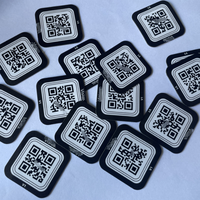 Autocollant en papier d'étiquette d'étiquette RFID NFC pour véhicule voiture pare-brise verre téléphone portable point de contrôle difficile à enlever