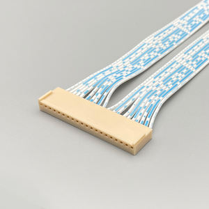 Kabel pita datar 2468 24AWG JST XH 2.5 Pitch 2/<span class=keywords><strong>3</strong></span>/4/5/6/7/8 Pin pita datar kabel harness kawat 2651 awm - Product Image 6