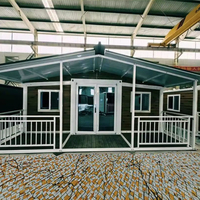 Cabine capsule de luxe préfabriquée en acier à 2 chambres, résistante aux tremblements de terre, pour parcs et appartements