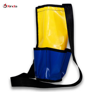 Bolsa de herramientas de trabajo para <span class=keywords><strong>instalador</strong></span> de fábrica, bolsa de cubo de herramientas de minería de lona duradera con 4 bolsillos exteriores - Product Image 1