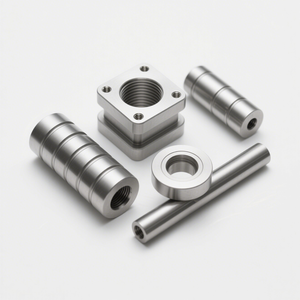 Pièces mécaniques usinées sur commande CNC - Aluminium et acier inoxydable, services d'électroérosion par fil et de fraisage - Product Image 1