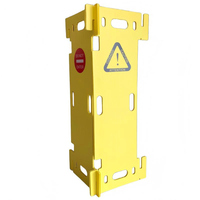 Panneau de signalisation en plastique ondulé PP sur mesure pour l'exposition et l'utilisation de cloisons temporaires sur les chantiers de construction