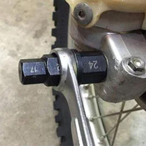 Herramienta Universal para Extraer el Eje Hexagonal de la <span class=keywords><strong>Rueda</strong></span> Delantera de Motocicletas de 17, 19, 22 y 24 mm, Pieza Duradera para el Mantenimiento de Motos - Product Image 3