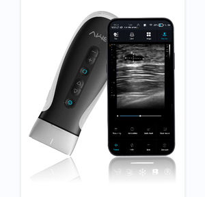 Scanner portable à main, sonde linéaire convexe sans fil interchangeable, appareil d'échographie vétérinaire pour animaux de compagnie et humains - Product Image 1