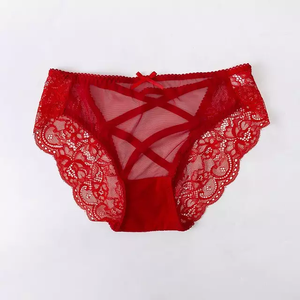 Sous-vêtements femmes dames <span class=keywords><strong>Sexy</strong></span> dentelle <span class=keywords><strong>Sexy</strong></span> Lingerie sous-vêtements femmes culottes taille basse slips transparents et confortables - Product Image 4