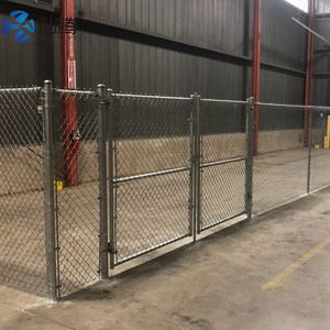 金属亜鉛メッキチェーンリンクフェンスとゲートサイクロンワイヤーメッシュフェンスパネルチェーンリンクフェンススポーツゲーム用 - Product Image 5