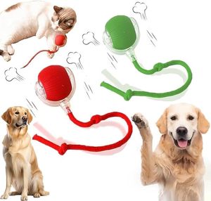 Vente flash Nouveau USB 360 °   Jouets interactifs intelligents pour chats, balle mobile automatique, jouet pour chien, balle de stimulation, jouets pour chatons à rotation automatique - Product Image 1