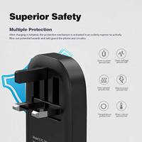 Nouveau produit Chargeur mural USB-C 65W 3 ports Adaptateur d'alimentation GaN avec charge rapide pour iPhone Mac Ordinateur portable