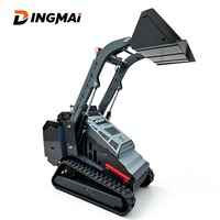 Chargeuse compacte multifonctionnelle sur chenilles pour la construction, moteur hydraulique haute efficacité 17KW, pour la construction d'infrastructure