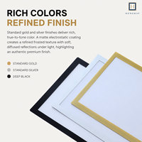 Cadre magnétique flexible en PVC A4 A3 personnalisé pour certificats, support mural à changement rapide pour affichage de documents, idéal pour les récompenses de bureau et scolaires