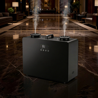 Diffuseur de parfum électrique portable commercial AeroScent K62pro à double buse, en métal, capacité de 2000 ml, garantie d'un an
