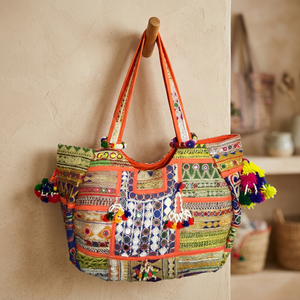 Hermosa Banjara Mujer Pretty Hand Bag Gypsy Banjara Tote Bag Tribal Banjara Hand Bag - Product Image 3