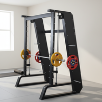 Machine Smith multifonctionnelle pour salle de sport, usage commercial, exercices de fitness, musculation, entraînement de force