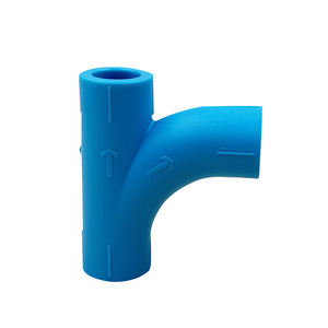 Тройник-переходник PPR для труб, сантехнические материалы, пластиковый трубный соединитель на 4 выхода с немецкой технологией для европейского рынка - Product Image 3