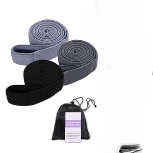Ready Stock Long Knitting Fitness Resistance <b>Band</b> Sets Sports Yoga High Tension Elastic Auxiliary <b>Bands</b> - Product Image 4