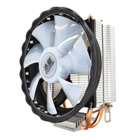 SNOWMAN ventilateurs de refroidissement CPU RGB haute Performance 90mm LGA1700 1200 personnalisé 2 refroidisseur de caloduc boîtier d'ordinateur en aluminium Interface 3Pin