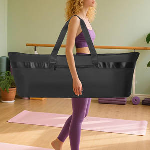 Free sample Women's Canvas <b>Tote</b> Yoga <b>Bag</b> With Strap Single Shoulder Travel Fitness Office Carry Pocket Sports <b>Shopping</b> <b>Bag</b> - Product Image 2