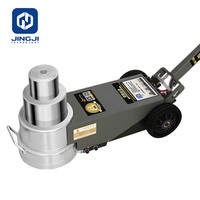 Cric de réparation de camion lourd, vérin de pression d'air gonflable 2 étapes 80/40t vérin hydraulique pneumatique
