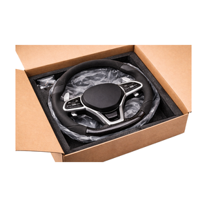 Volant <span class=keywords><strong>Mercedes</strong></span>, volant <span class=keywords><strong>Mercedes</strong></span> Benz avec poignée ergonomique antidérapante pour remplacement d'origine de la voiture - Product Image 3